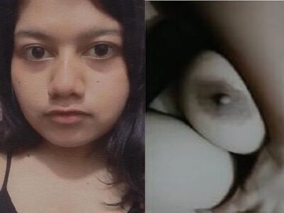 Desi cutie boobs show selfie video making viral MMS