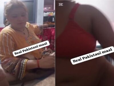 Real Pakistani mature aunty sex and viral blowjob