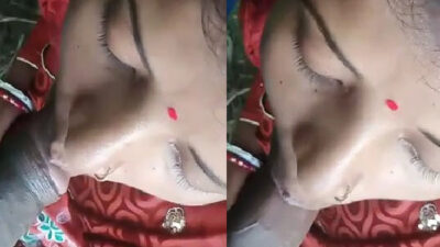Bengali bhabhi Shalini outdoor mein blowjob deti hui