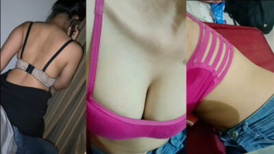 Desi girl riding her bestie & talking with her bf
