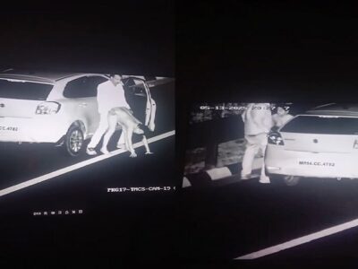 Naked outdoor sex on highway in Madhya Pradesh