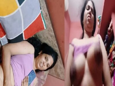 Bhabhi with huge boobs sucking dick and viral fucking
