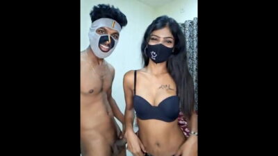 Beautiful wife giving blowjob to husband
