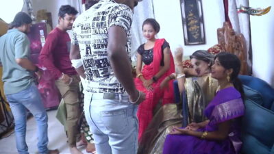 GoddesMahi Four Local Married Bahbhi Hardcore Gangbang Sex With Local Boys