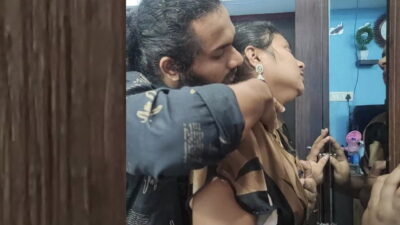 Mallu trivandrum couple hot lip lock romance with fuck