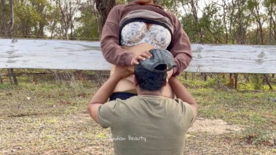 Sexy Indian Couple Making Love in Outdoor – Desi Public Romance – Risky Sex