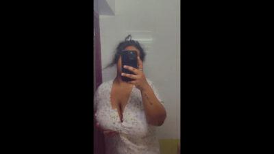 Sexy Chubby Girlfriend Showing Big Boobs