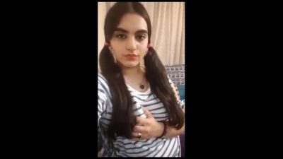 Cute Girl Showing Round Boobs