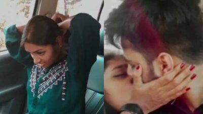 Car mein romance kar rahi hai college girl