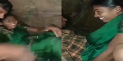 Village wife tight ass rides cock while husband watches