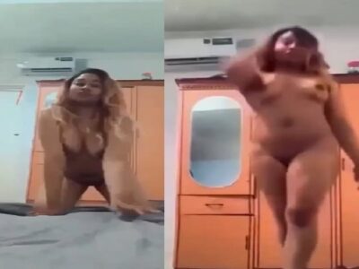 Horny girl dance nude show and fingering videos