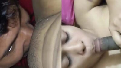 Chut chatwa kar bhabhi ne blowjob diya