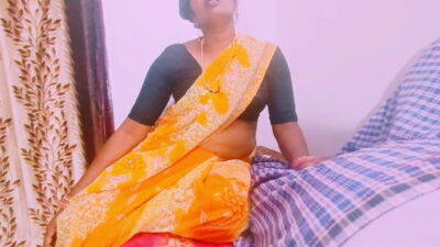 Indian stepmom and stepson Telugu dirty talks