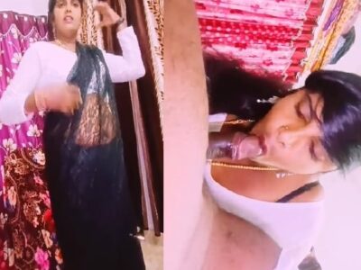 Telugu bhabhi sucks dick before fucking her ex-lover