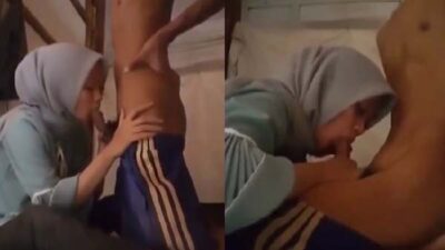 Muslim girl blowjob de rahi hai boyfriend ko