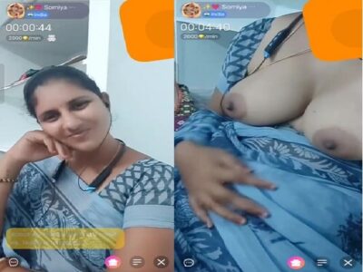Shy bhabhi flashes boobs on private cam nude show