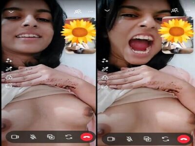 First time topless video making of hot girlfriend