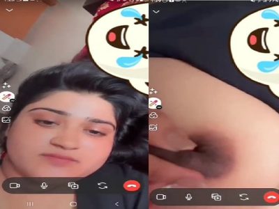 Bangladeshi maal video call boobs show to lover