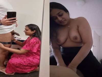 Typical Indian wife blowjob and riding dick of hubby