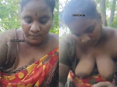 Desi cheap village randi in forest sucking dick of client