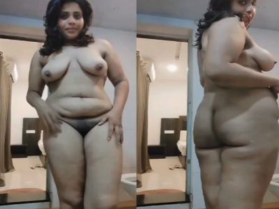 Nude Indian escort babe video making for client
