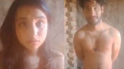 Khubsurat ladki pakdi gayi bf ke sath