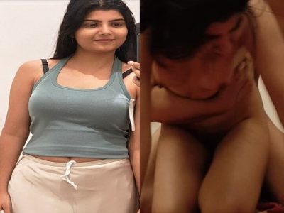 Bubbly Indian girl riding dick with boob press