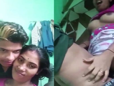 Young devar fucking bhabhi pussy and sucking boobs