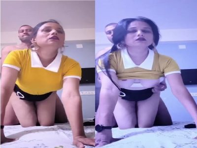 Best Indian escort girl doggy sex with client in hotel