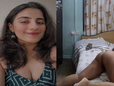 Cute girlfriend round ass showing viral xxx MMS