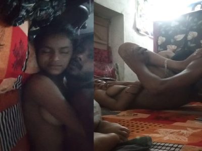 Village couple erotic home sex with pussy licking