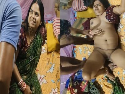 Mature aunty hard fucking homemade with neighbor