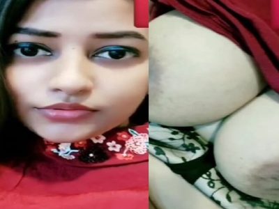 Most beautiful Indian girl showing big boobs viral MMS