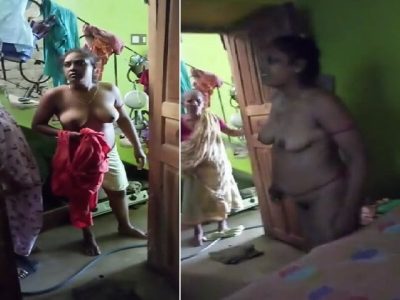 Bengali boudi arguing and going naked during video record