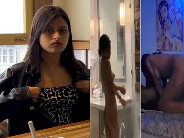 Slutty Bengali girl hot boobs sucking by boyfriend