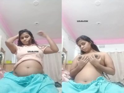 BBW fingering part 1 with full nude show for lover
