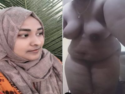 Chubby hijab lady naked body showing for boyfriend