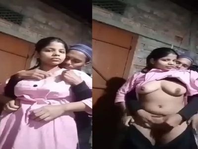 Indian Muslim cousins foreplay sex at home MMS