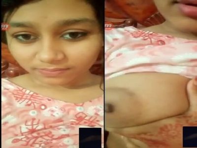 Innocent Bengali girl nude video call to boyfriend