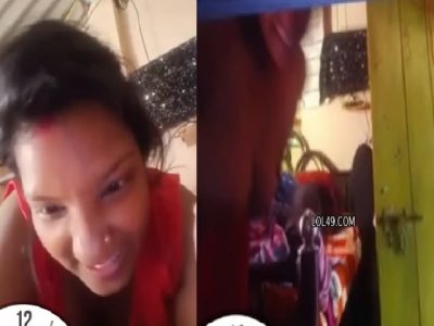 Bengali boudi nude show on video call to relative