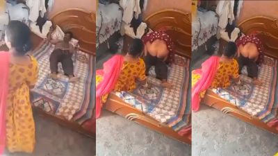 Wife sees her husband fucking her sister in desi xxx MMS