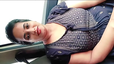 big boobs girlfriend sex in car viral outdoor