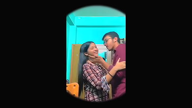 Hot girlfriend boyfriend enjoying