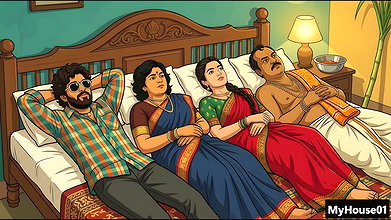 Pushpa and Srivalli Sex with thier own house