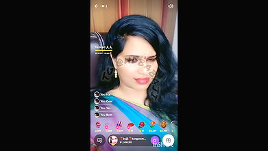 Hot Bujji Bangaram Telugu MILF Show Boobs and Clean Shaven Armpits With Face2