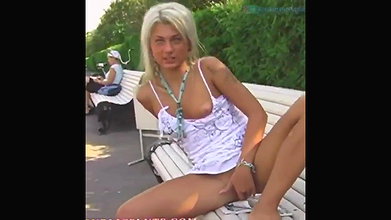 Rough cumshot and hardcore outdoor public Ryland Ann Loves it Rough_a1c4726e