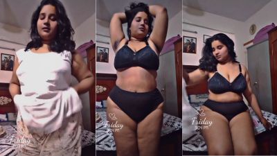 Chubby GF records her nude MMS for her perverted BF