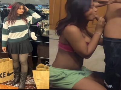Delhi Nike showroom girl blowjob in bra viral MMS