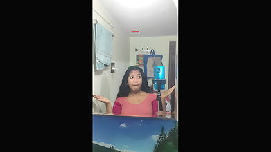 Beautiful mallu girl grwm video in blouse & skirt very hot 2