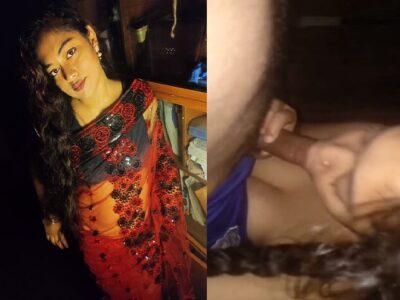 Big dick blowjob of Bengali horny girlfriend